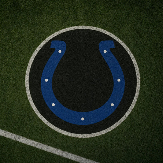 Indianapolis Colts Football Car Door Projector Light grass scene