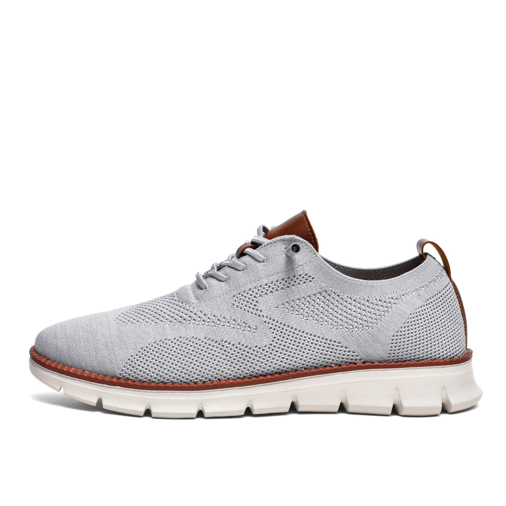 Bellkmart Super Comfy breathable Orthopedic Mesh Sneakers For Wide Feet - Gray - Bellkmart