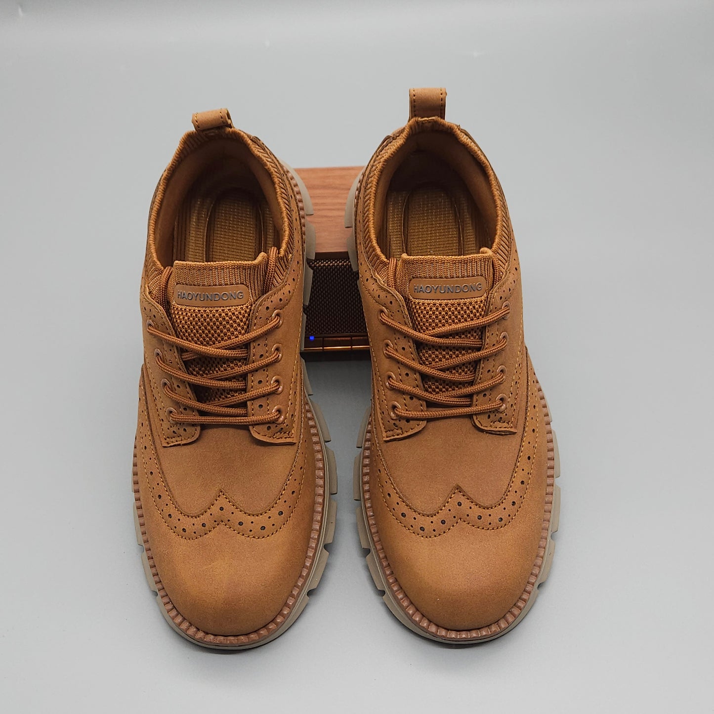 Bellkmart Men's Autumn Breathable Sneakers Classic Orthopedic Sneakers - Orange - Bellkmart