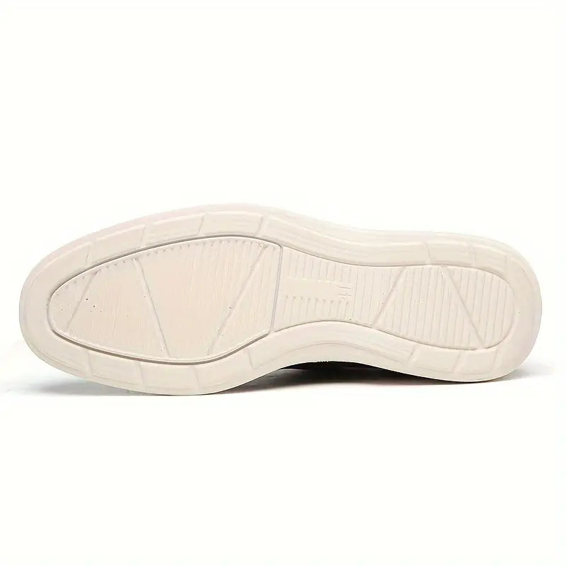 Men's Trendy Business Style Breathable Walking Shoes - Bellkmart