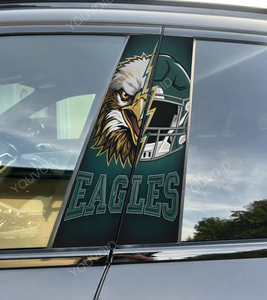 Philadelphia Eagles Car Pillar Wrap - Universal Fit Style 2