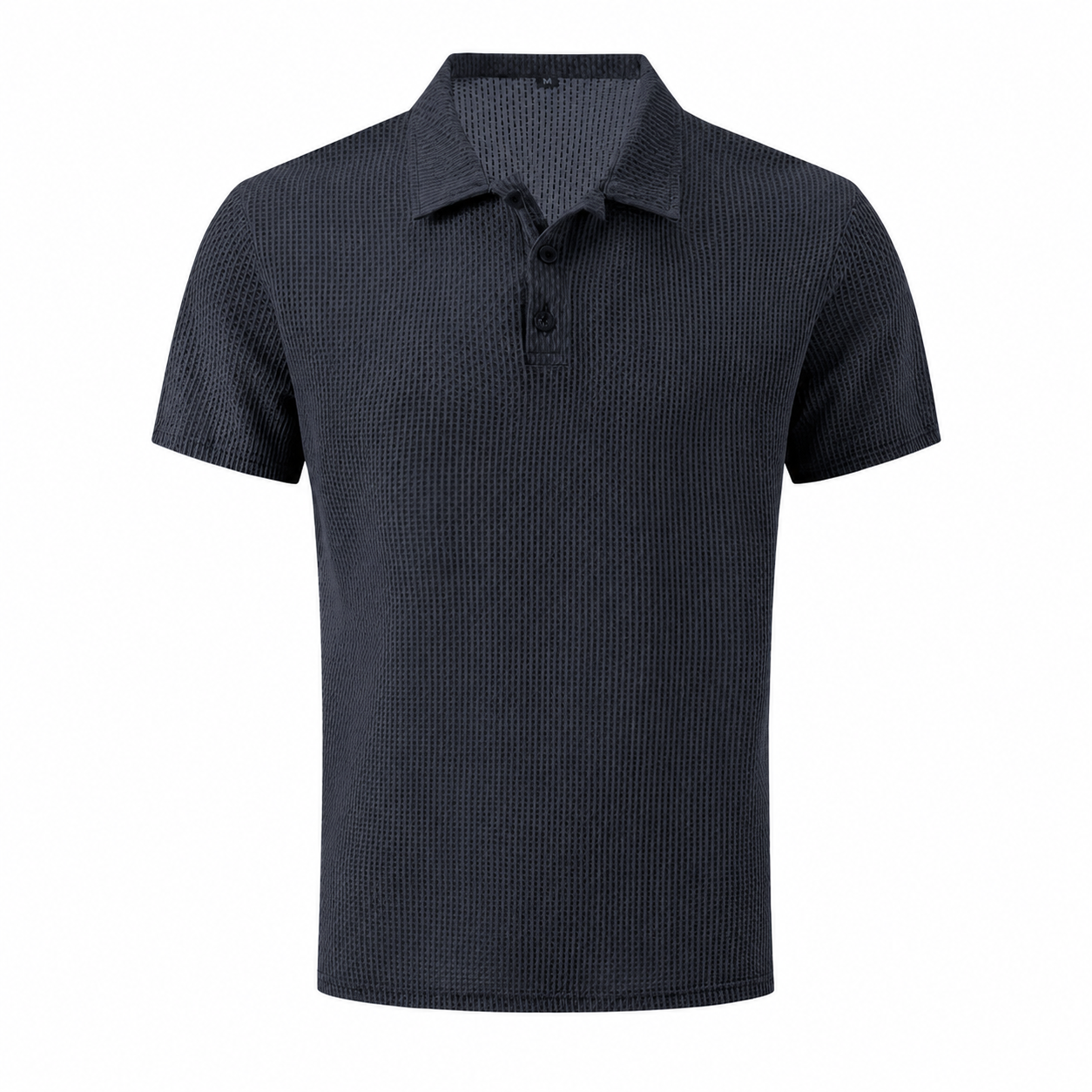 LuxeKnit™ Men’s Ice Silk Mesh Polo Shirt - Bellkmart