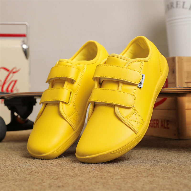 Wide Toe Box Velcro Men's Shoes - Bellkmart