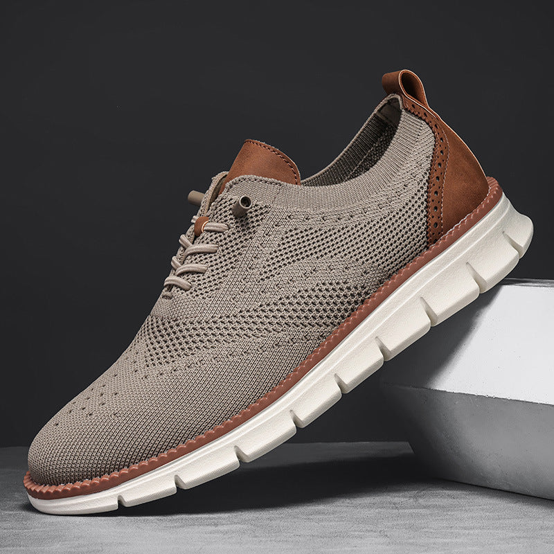 Orthopedic Mesh Breathable Oxford Sneakers - Bellkmart