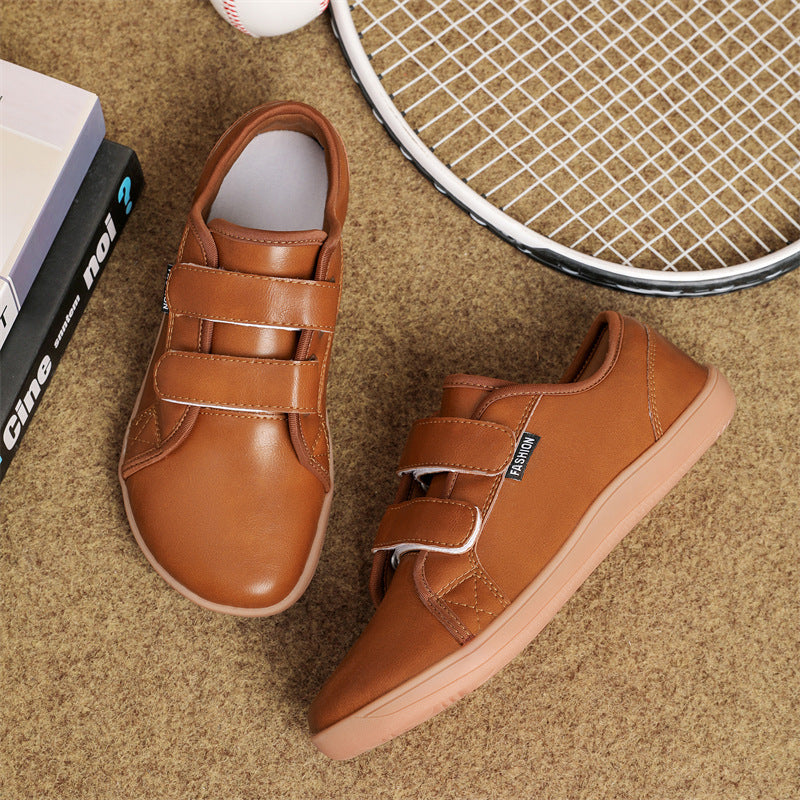 Wide Toe Box Velcro Men's Shoes - Bellkmart