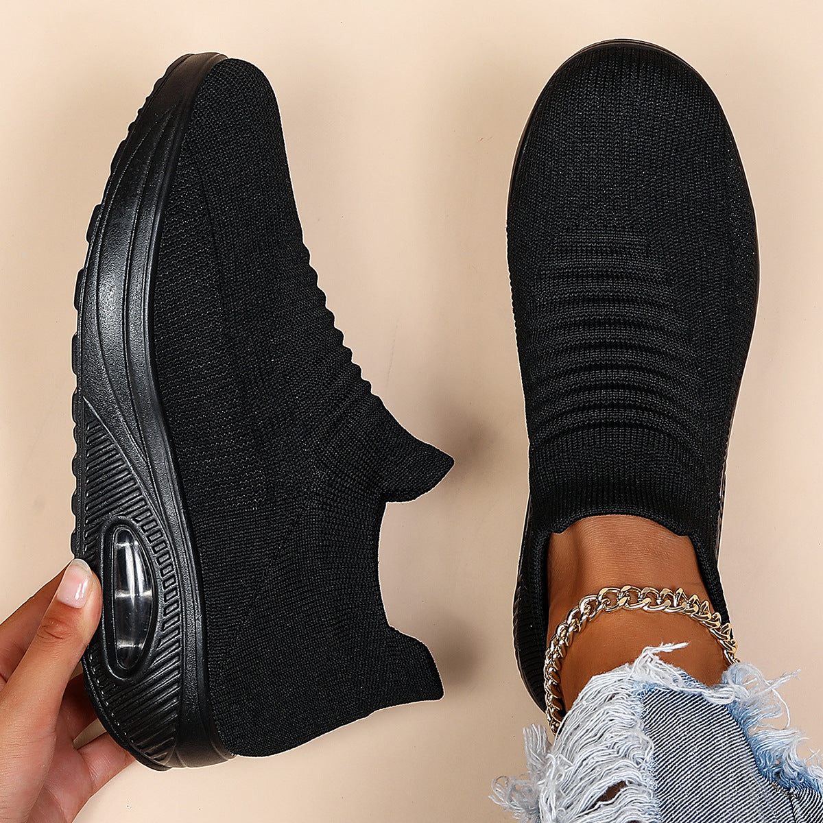 Breathable Women's Air Cushion Orthopedic Sneakers - Bellkmart