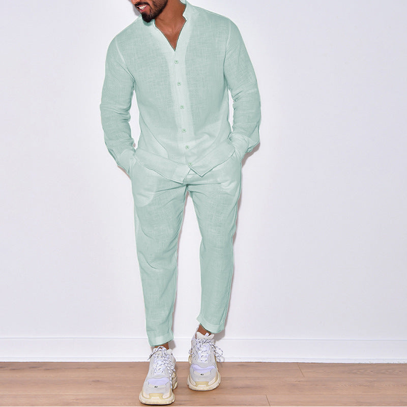 Effortless Linen Set: Timeless Comfort and Casual Elegance - Bellkmart