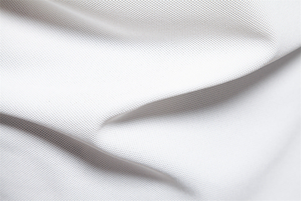 Men's Short-Sleeve Stripe and Embroidered Polo Shirt - Bellkmart