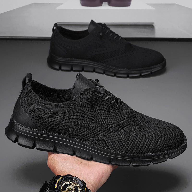 Orthopedic Mesh Breathable Oxford Sneakers - Bellkmart