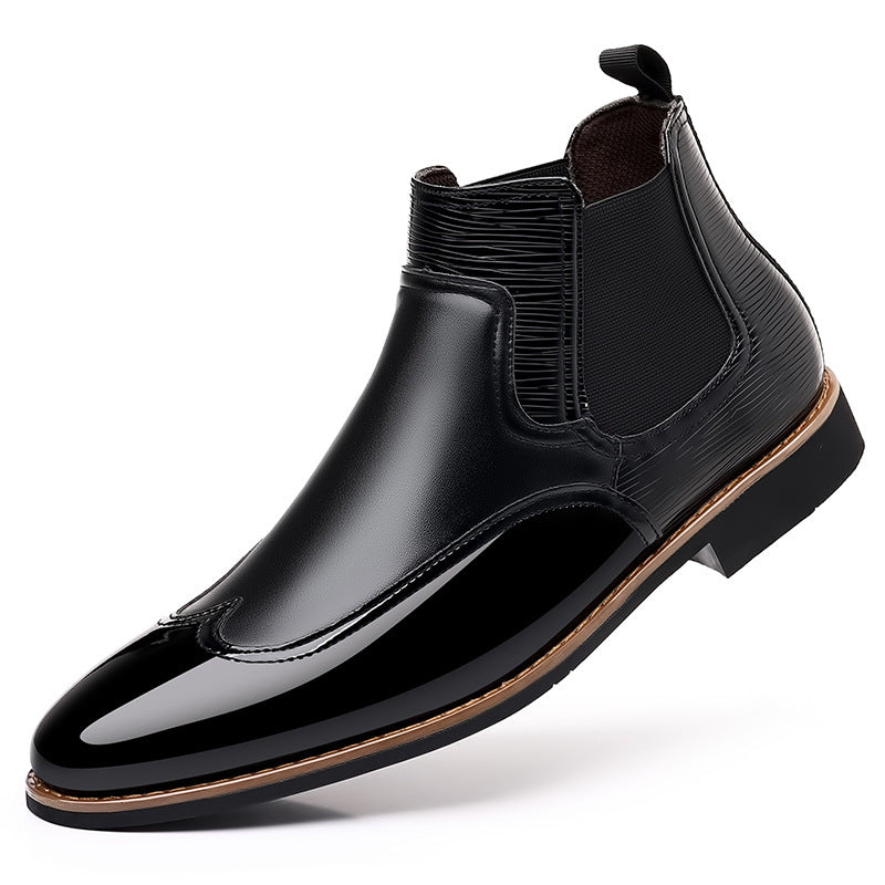 Men's Colorblock Chelsea Boots - Bellkmart