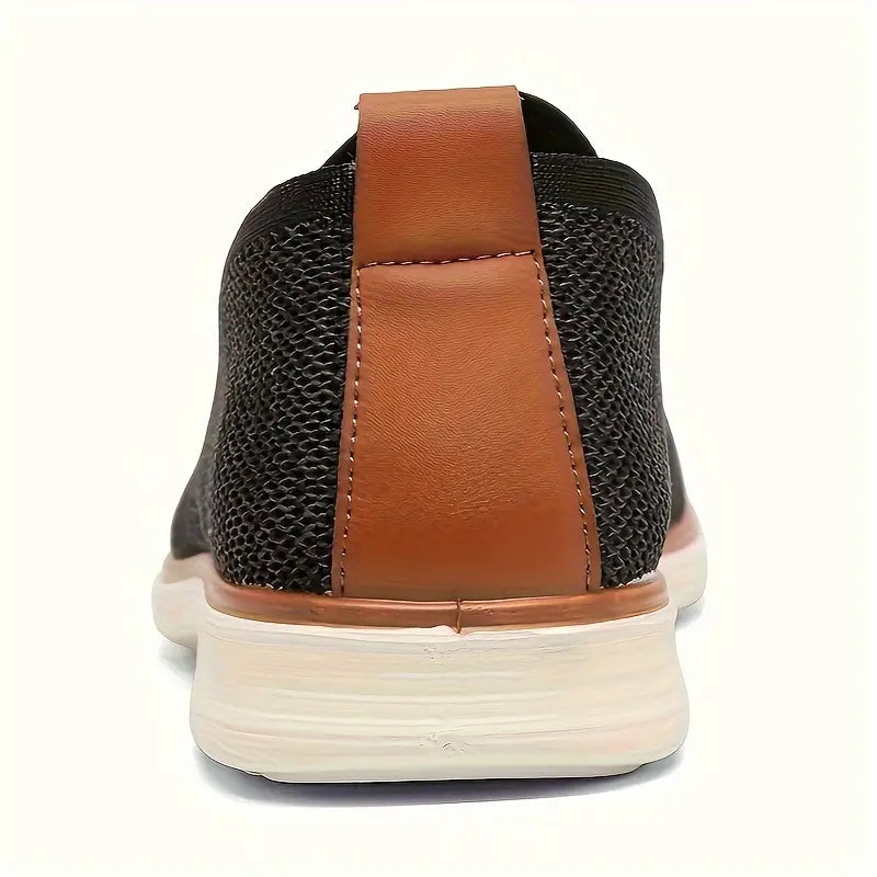 Men's Lightweight Breathable Slip On Penny Loafer Shoes - Bellkmart
