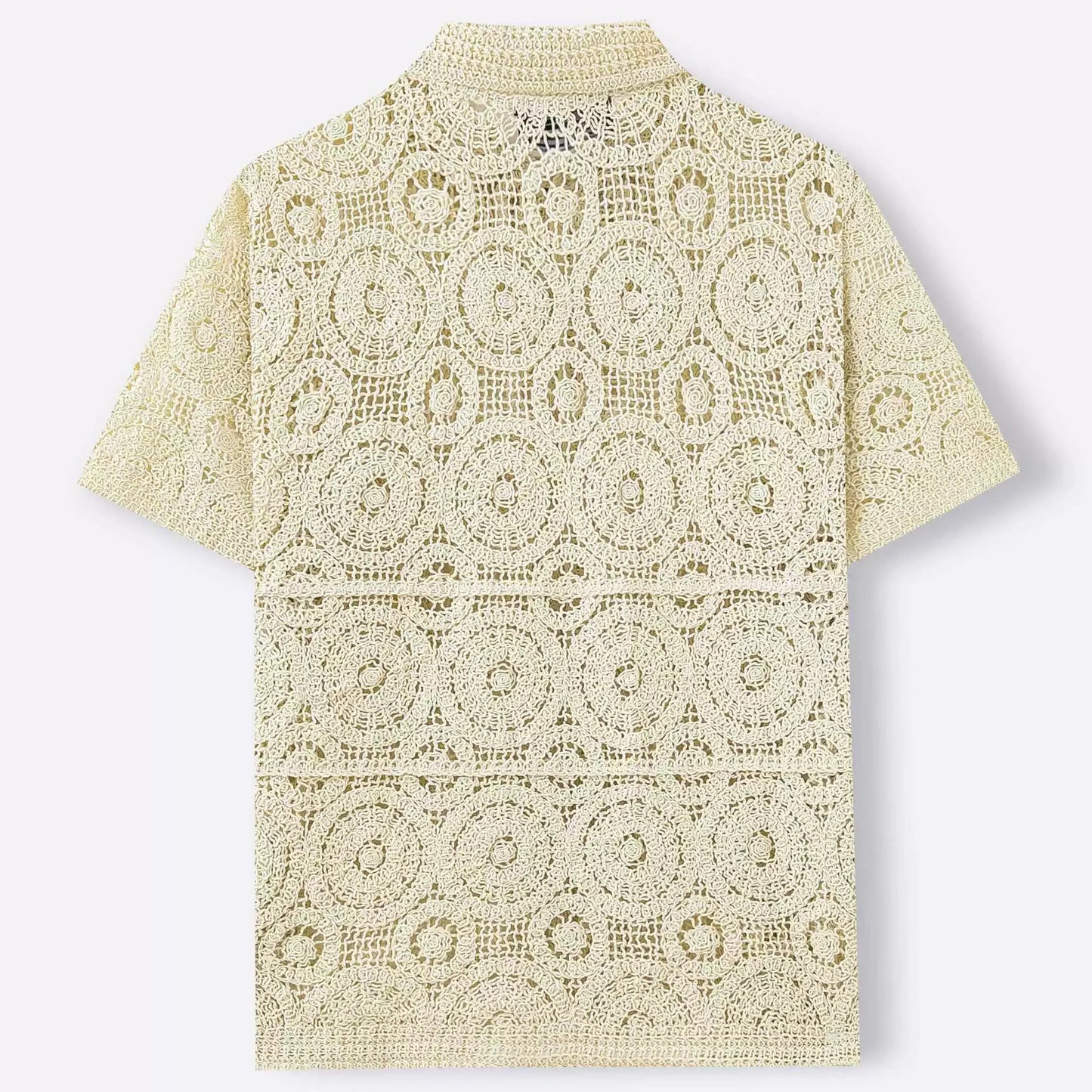Luxe Crochet Shirt