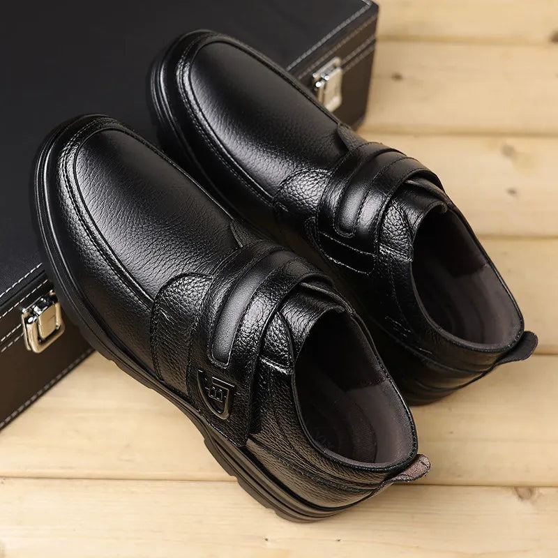 Breathable Casual Retro Slip-On Soft Sole Dad Shoes - Bellkmart