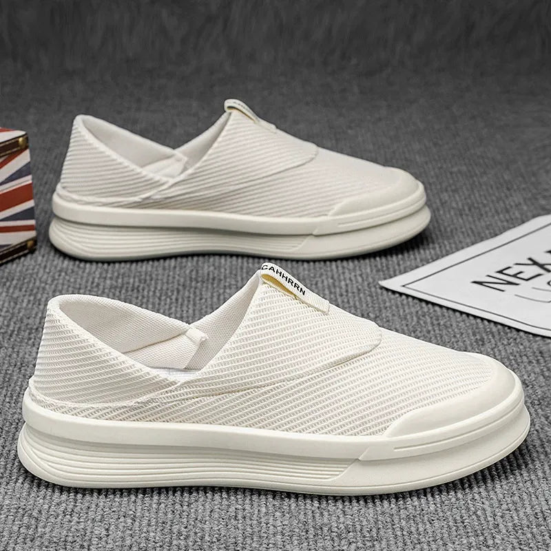 Slip-on mesh trendy shoes - Bellkmart