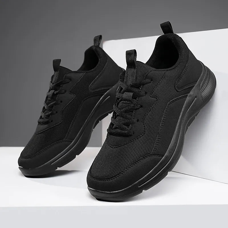 Autumn solid color comfortable orthopedic sneakers - Bellkmart