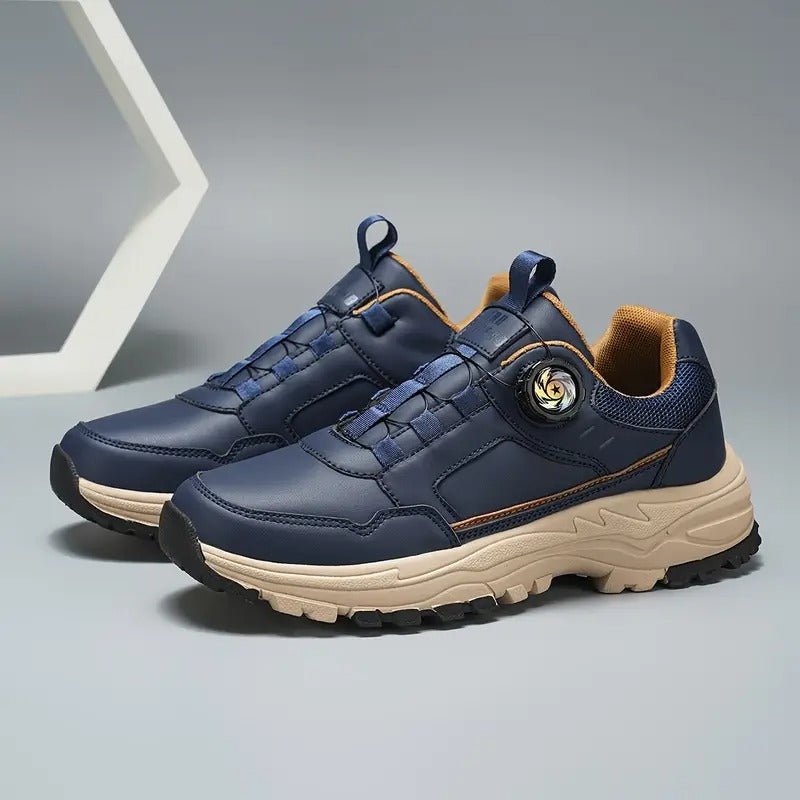 Stylish slip-on self-lacing men's sneakers - Bellkmart