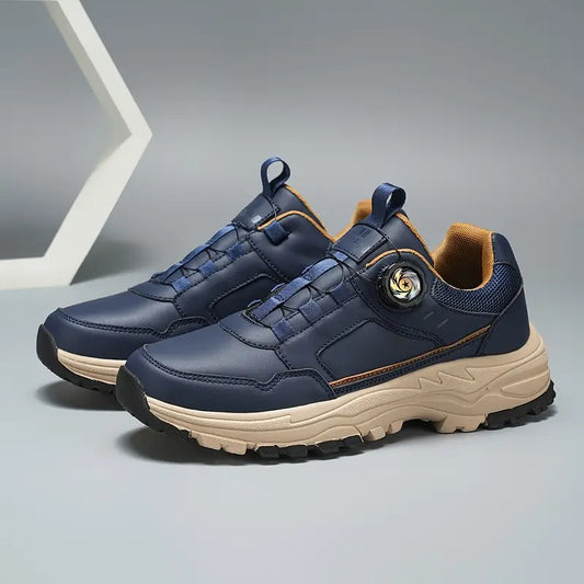 Stylish slip-on self-lacing men's sneakers - Bellkmart