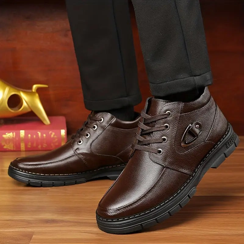 Men's Genuine Thermal Plush Winter Boots