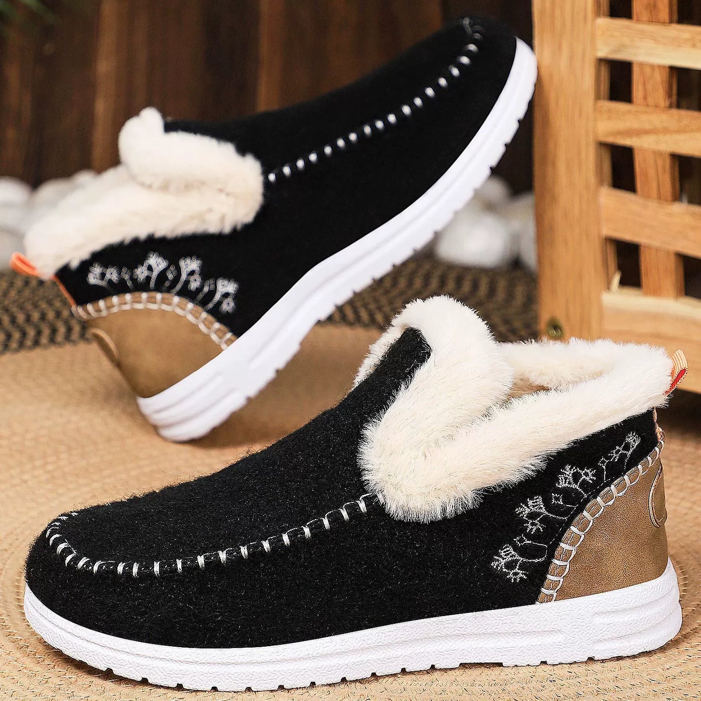MAMA plus velvet cold-proof warm boots - Bellkmart