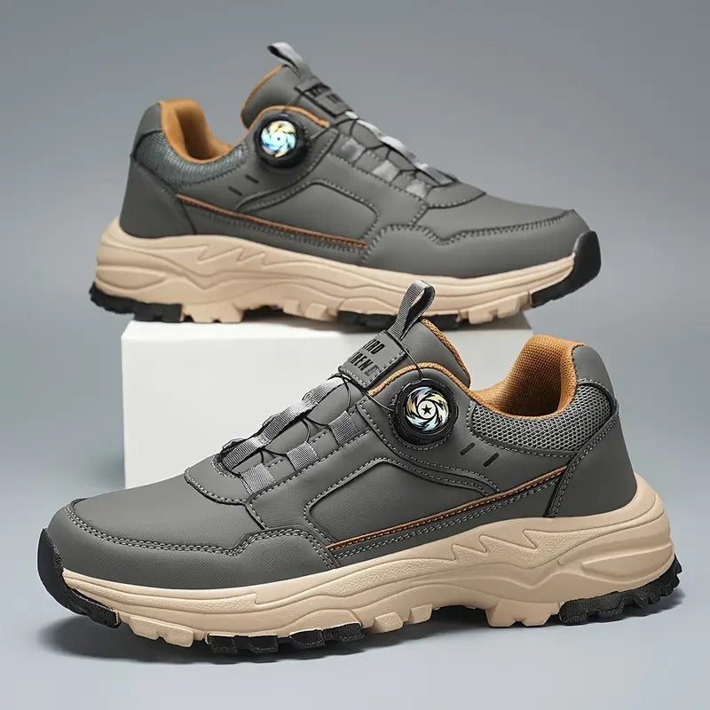 Stylish slip-on self-lacing men's sneakers - Bellkmart
