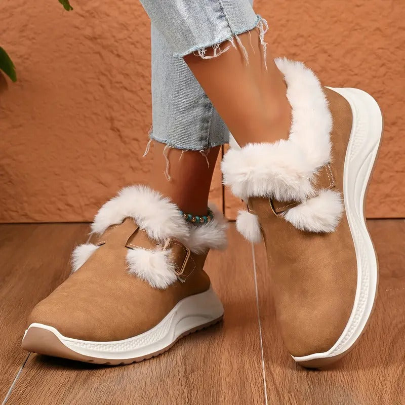 Women's Plush Winter Warm Comfy Snow Boots