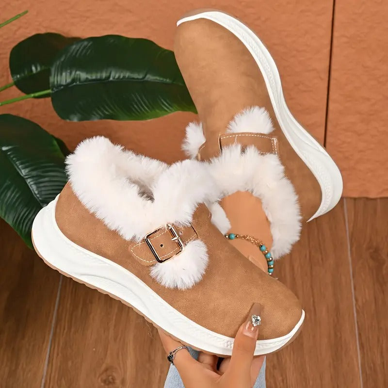 Women's Plush Winter Warm Comfy Snow Boots