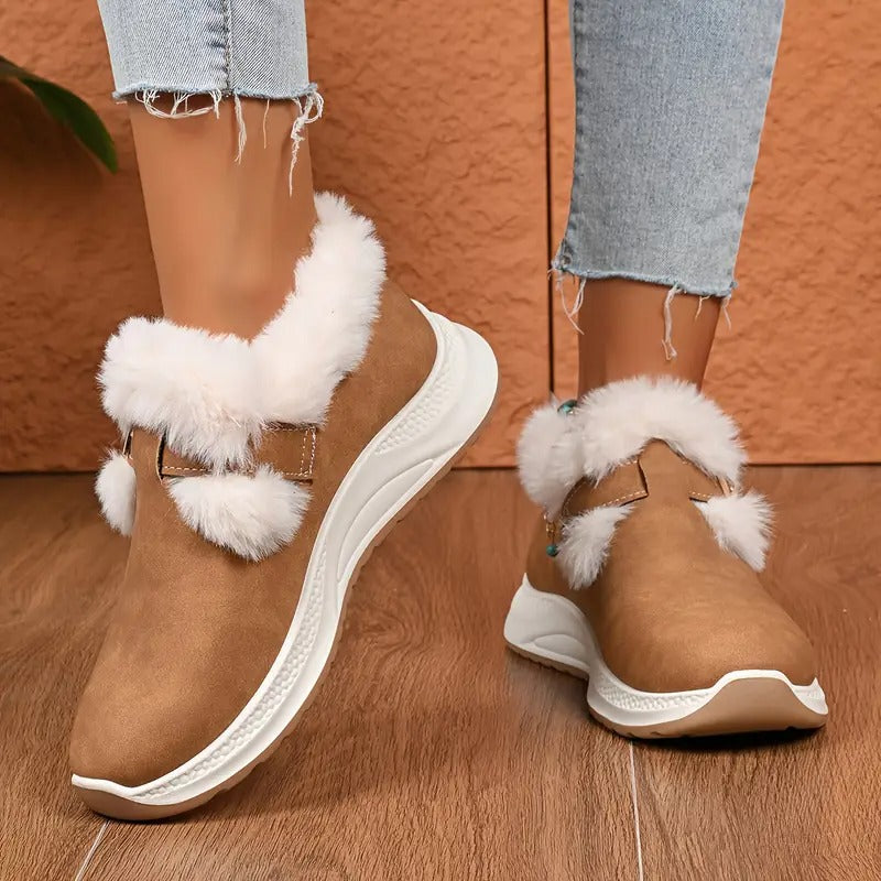 Women's Plush Winter Warm Comfy Snow Boots