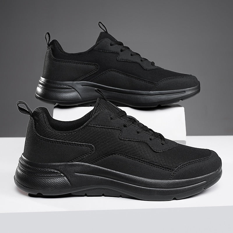 Autumn solid color comfortable orthopedic sneakers - Bellkmart