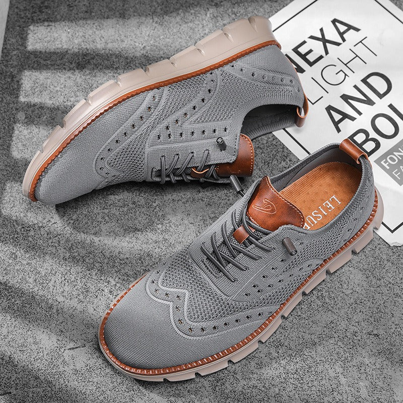 Hollow Breathable Comfy Orthopedic Sneakers - Bellkmart