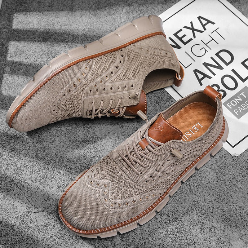 Hollow Breathable Comfy Orthopedic Sneakers - Bellkmart