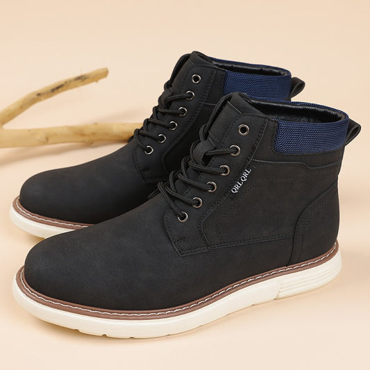 Daily Leather Comfy Orthopedic Boots - Bellkmart