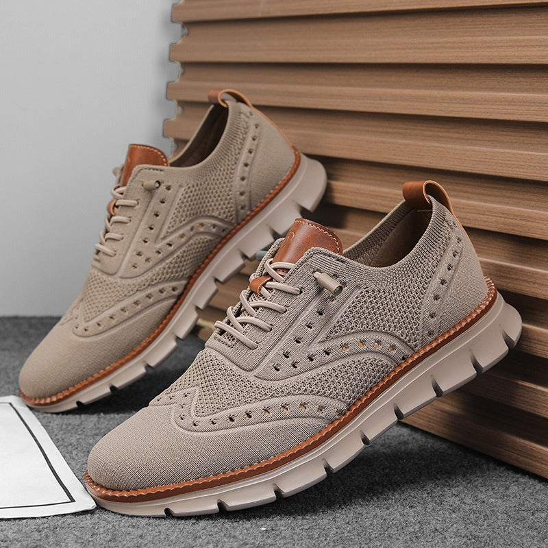 Hollow Breathable Comfy Orthopedic Sneakers - Bellkmart