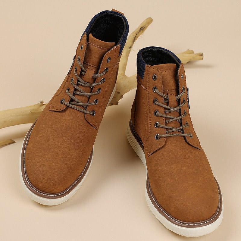 Daily Leather Comfy Orthopedic Boots - Bellkmart