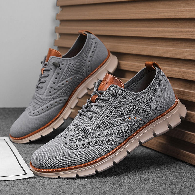 Hollow Breathable Comfy Orthopedic Sneakers - Bellkmart