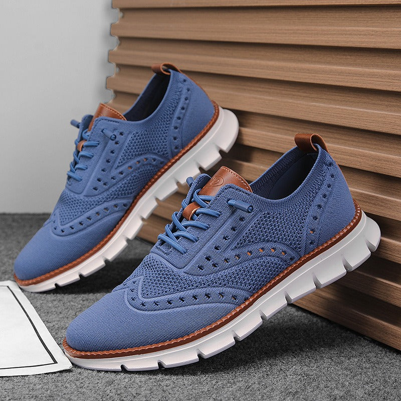 Hollow Breathable Comfy Orthopedic Sneakers - Bellkmart