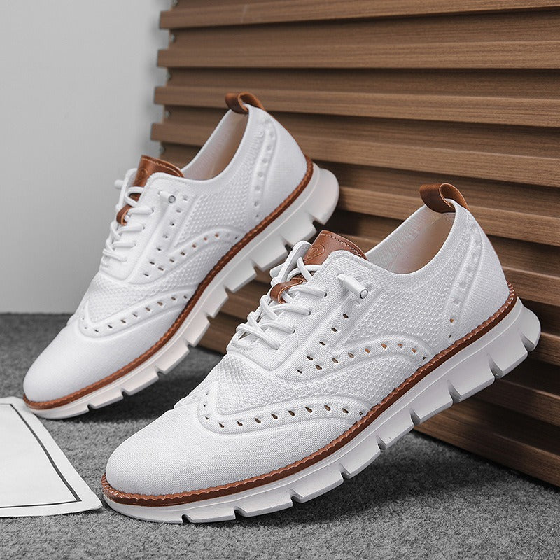 Hollow Breathable Comfy Orthopedic Sneakers - Bellkmart