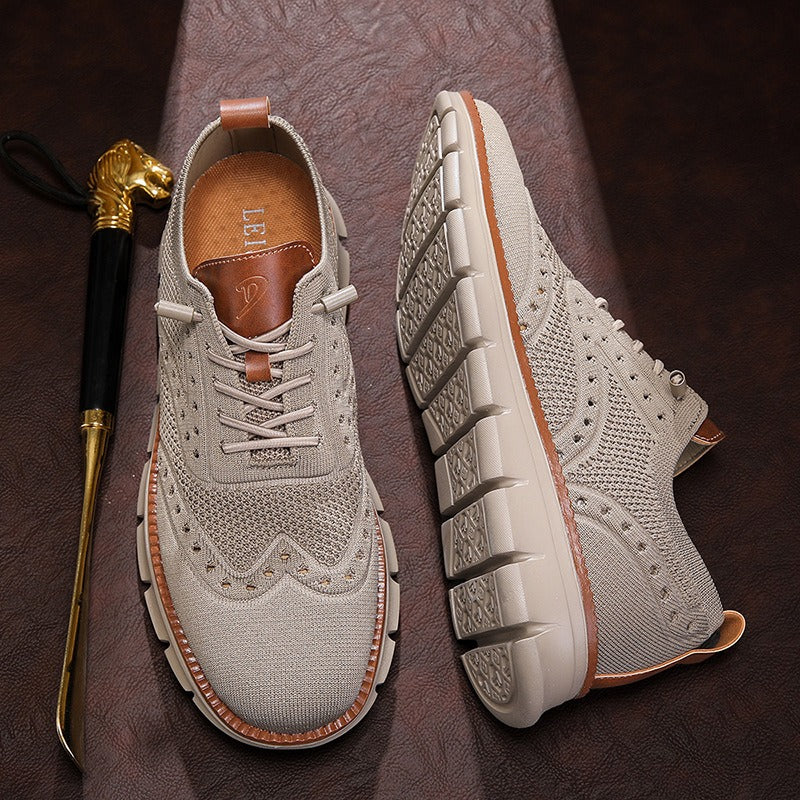 Hollow Breathable Comfy Orthopedic Sneakers - Bellkmart