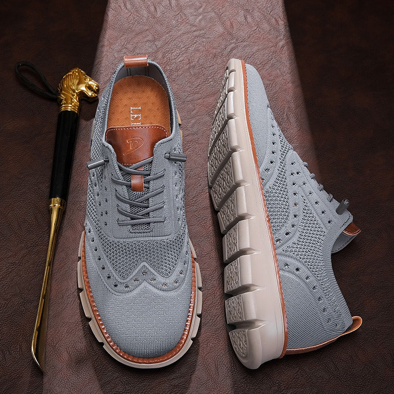 Hollow Breathable Comfy Orthopedic Sneakers - Bellkmart