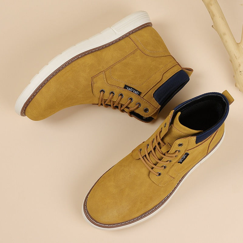Daily Leather Comfy Orthopedic Boots - Bellkmart
