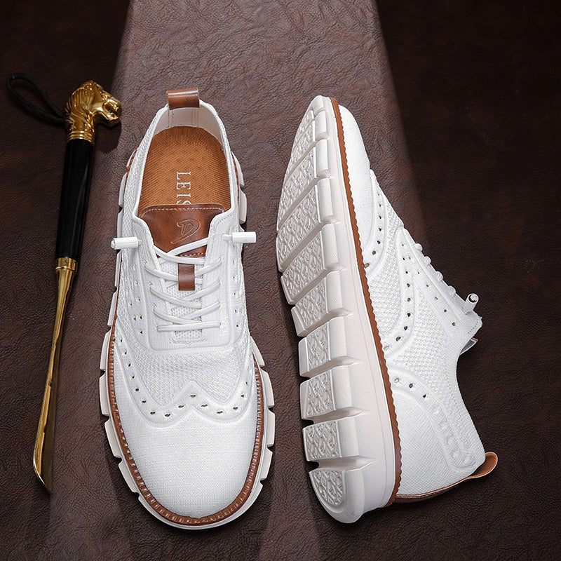 Hollow Breathable Comfy Orthopedic Sneakers - Bellkmart