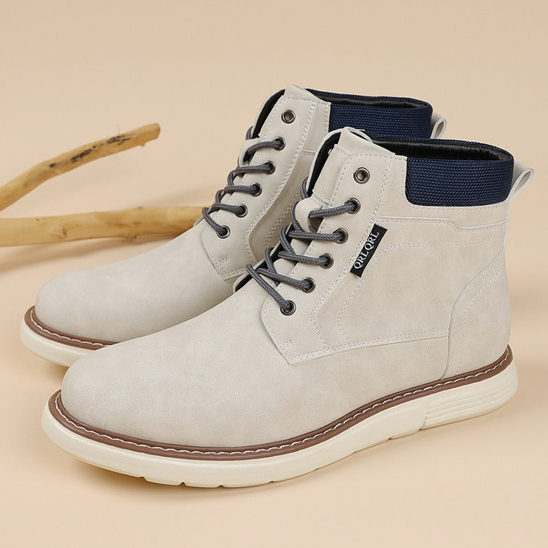 Daily Leather Comfy Orthopedic Boots - Bellkmart