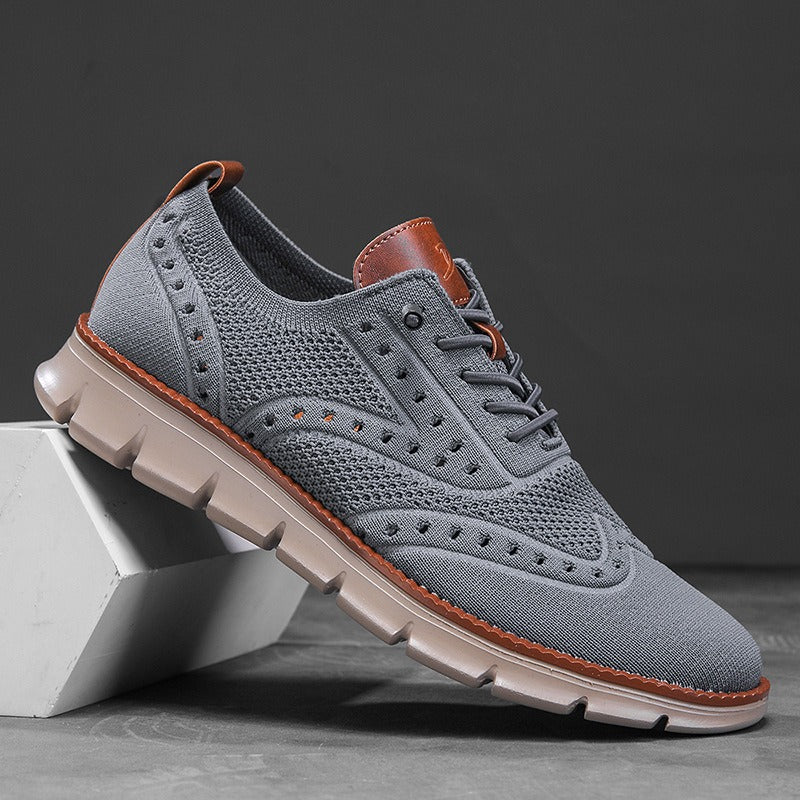 Hollow Breathable Comfy Orthopedic Sneakers - Bellkmart