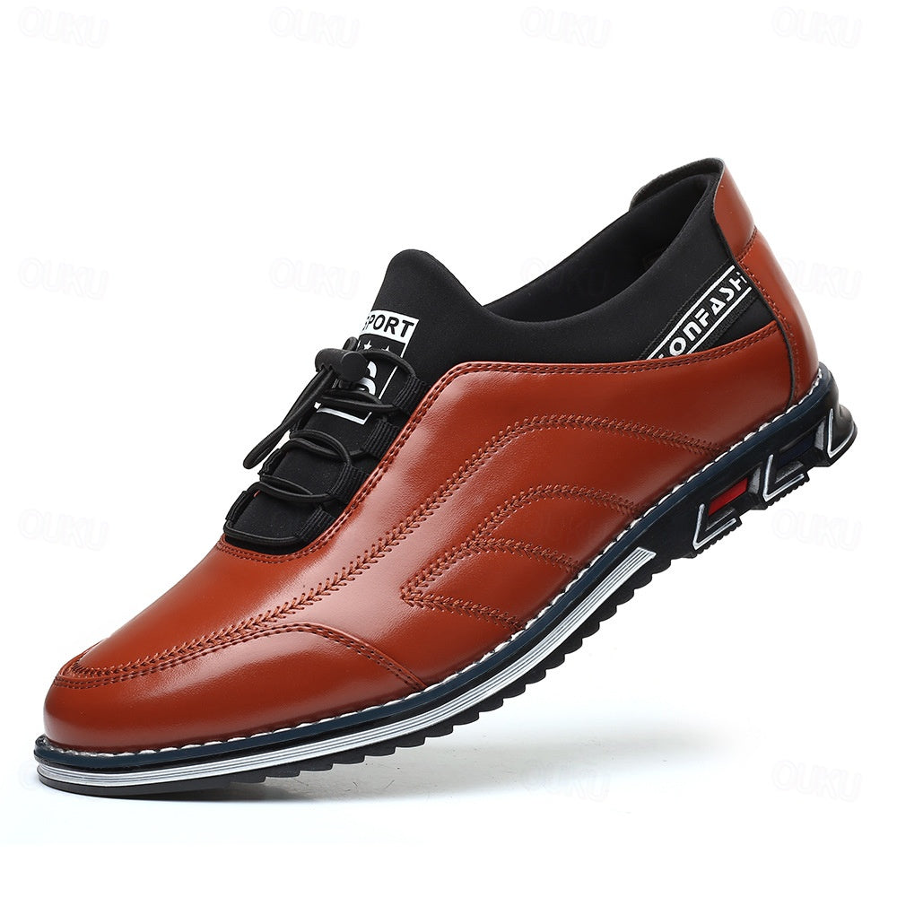Men's Business Slip On Oxford Dress Shoes - Bellkmart