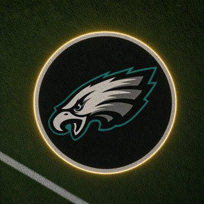 Philadelphia Eagles Football Car Door Projector Light grass scene