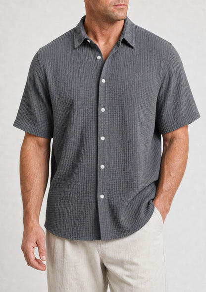 Bellkmart – Men’s GridWeave Ultra Comfortable Shirt