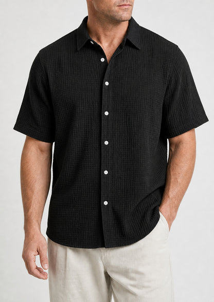 Bellkmart – Men’s GridWeave Ultra Comfortable Shirt