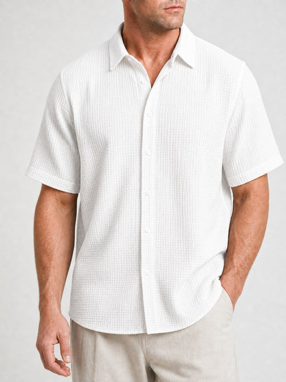 Bellkmart – Men’s GridWeave Ultra Comfortable Shirt