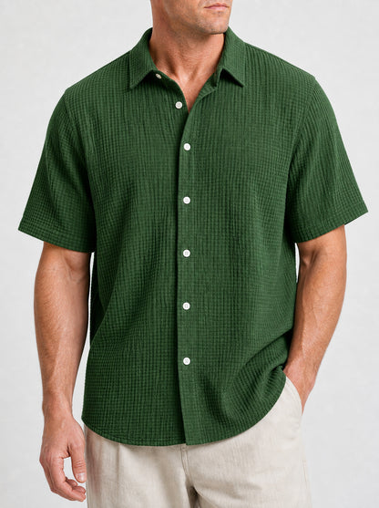 Bellkmart – Men’s GridWeave Ultra Comfortable Shirt