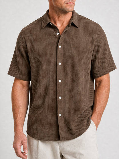 Bellkmart – Men’s GridWeave Ultra Comfortable Shirt