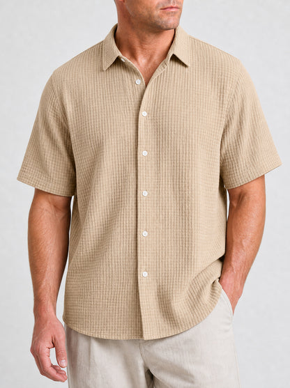 Bellkmart – Men’s GridWeave Ultra Comfortable Shirt
